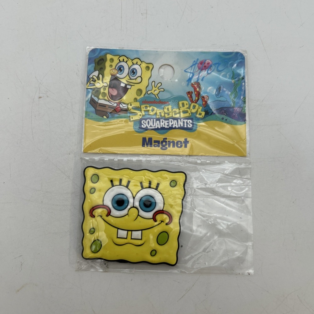 SpongeBob SquarePants Magnet 2" x 2" Fun Refrigerator Magnet – New, Sealed